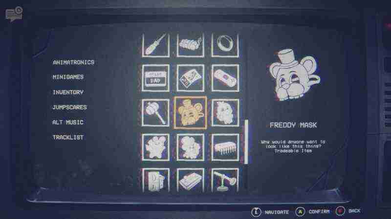 Five Nights at Freddy’s: Into the Pit – All Inventory Items and Locations