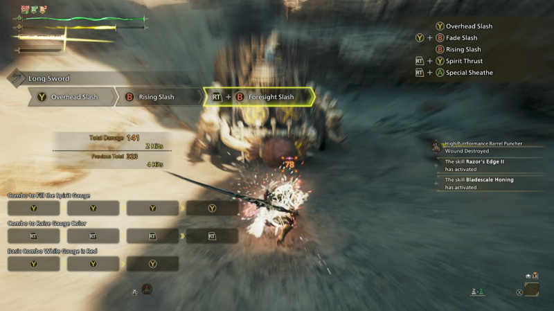Как работает Razor's Edge в Monster Hunter Wilds?