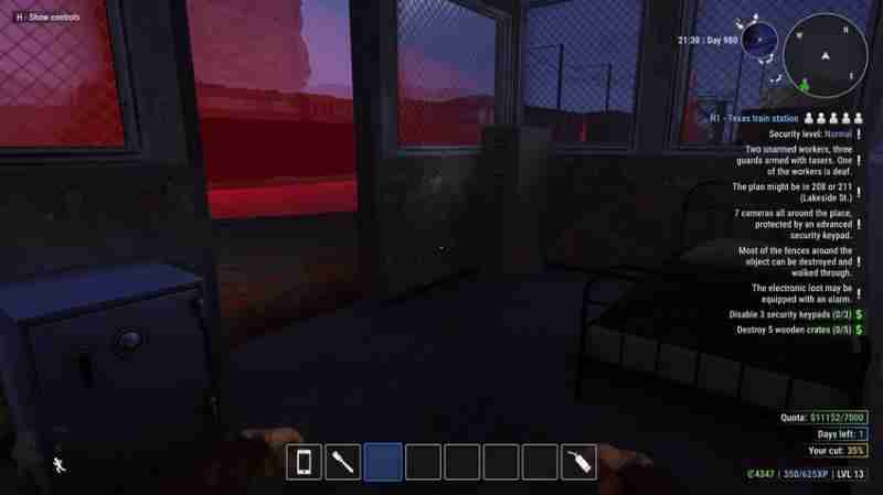Карта железнодорожного вокзала Техаса в Crime Simulator