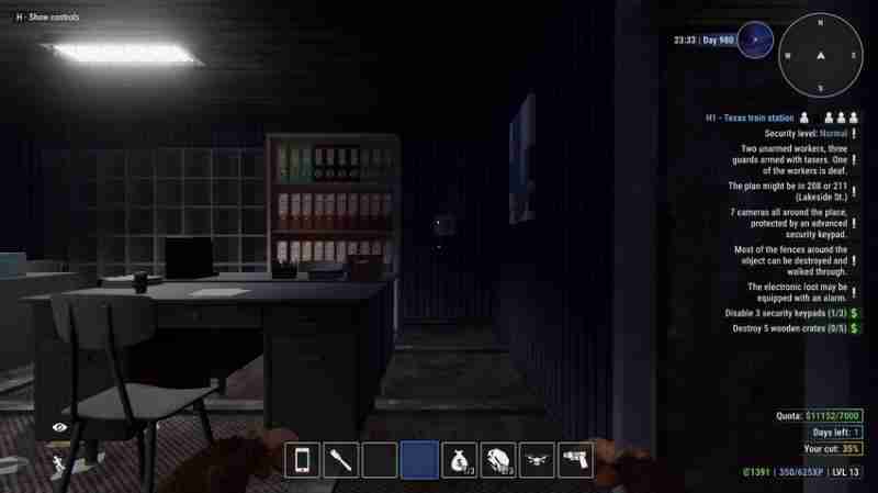Карта железнодорожного вокзала Техаса в Crime Simulator
