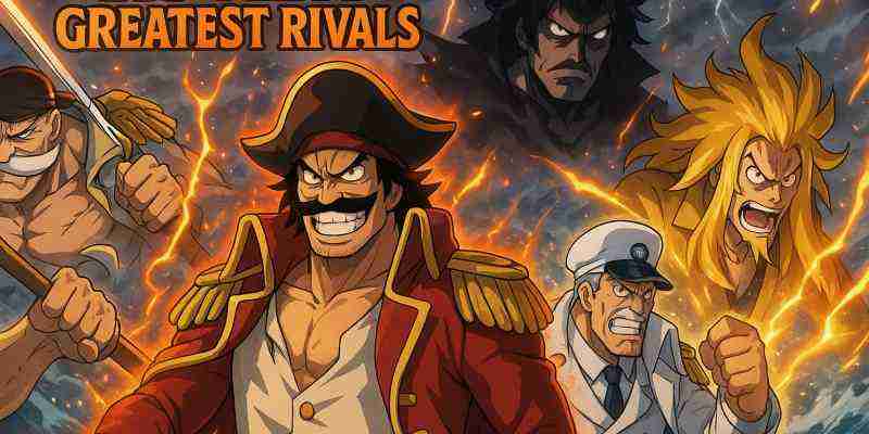 Легендарные соперники Роджера в One Piece (июль 2025 г.) Белоус, Рокс