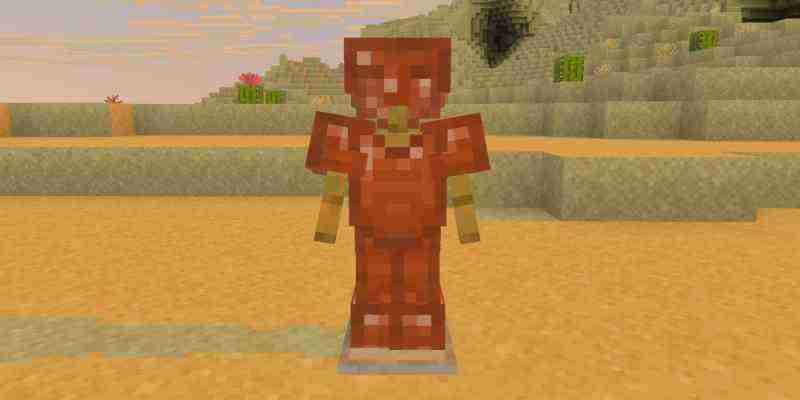 Minecraft: как создать медную броню, инструменты и сундуки