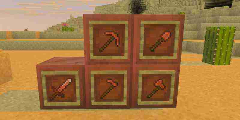 Minecraft: как создать медную броню, инструменты и сундуки