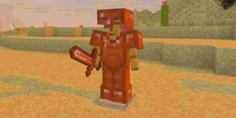 Minecraft: как создать медную броню, инструменты и сундуки
