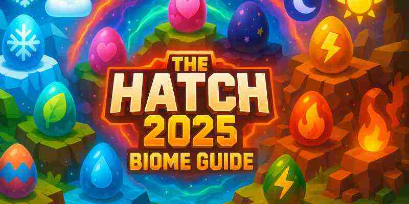 Руководство по биомам события Roblox The Hatch 2025: все локации и игры