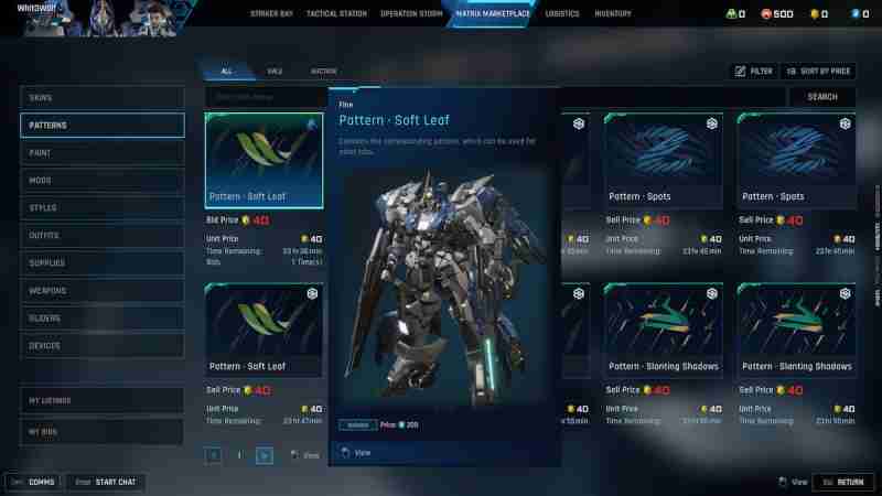Руководство по настройке Mecha Break — Striker & Pilot Styling [Выпуск]