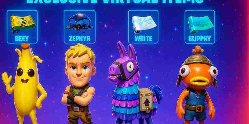 Виртуальные предметы Fortnite YouTooz: как получить эксклюзивные коды?