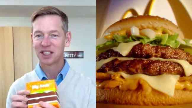 McDonald's отреагировал на вирусную дегустацию фирменного блюда Big Arch, проведенную генеральным директором.