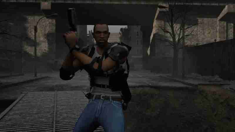 Мод CJ заменяет Леона в Resident Evil Requiem
