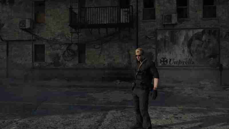Альберт Вескер заменяет Леона в моде Resident Evil Requiem