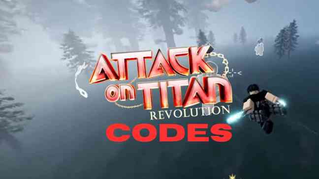 Коды Attack on Titan Revolution (март 2026 г.)