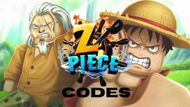 Коды Roblox Z Piece (март 2026 г.)