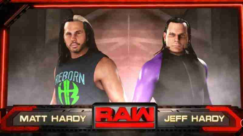 WWE 2K18 Джефф и Мэтт Харди