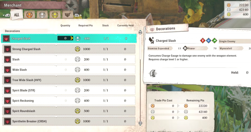 Monster Hunter Stories 3: Twisted Reflection – Как быстро заработать торговые очки