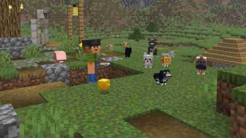 Обновление Minecraft Tiny Takeover: маленькие мобы