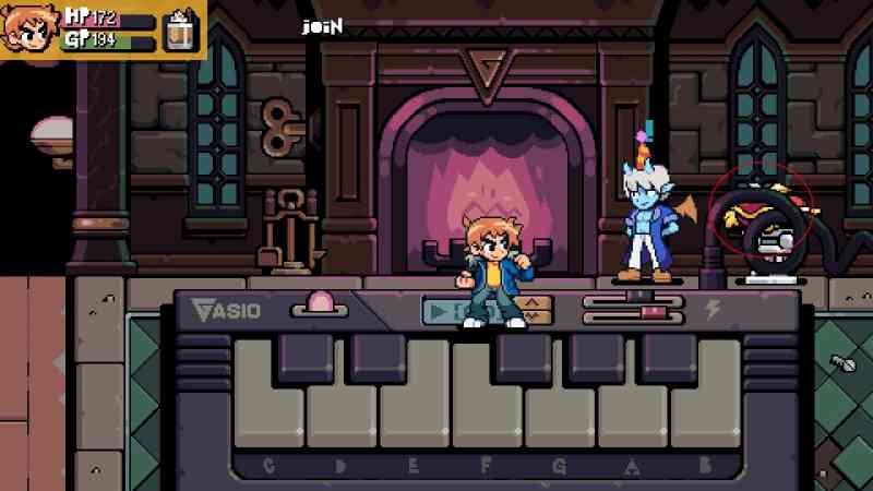 Scott Pilgrim EX: Все вспомогательные элементы Centurion