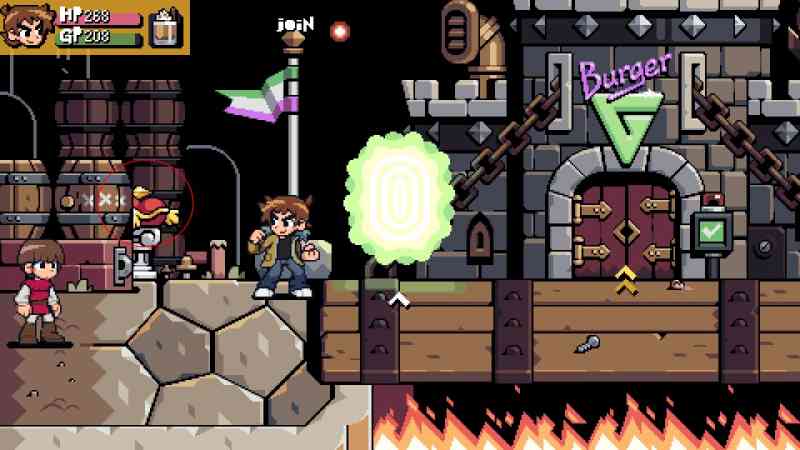 Scott Pilgrim EX: Все вспомогательные элементы Centurion