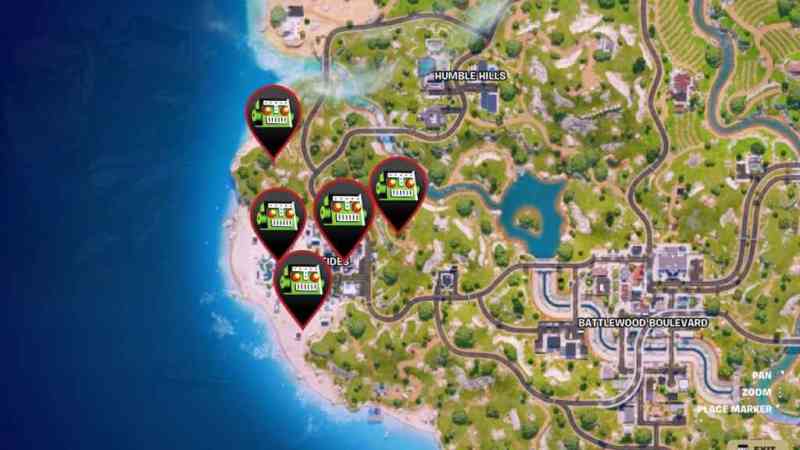 Как найти Кубы Хаоса в локации «Разорванные приливы» или рядом с ней в Fortnite, 7 глава, 2 сезон.