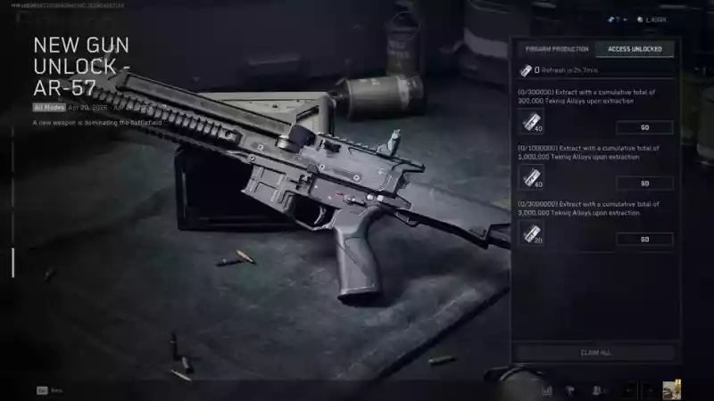 Как получить штурмовую винтовку AR-57 в 9 сезоне Delta Force