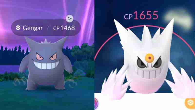 Pokemon GO Шайни Генгар