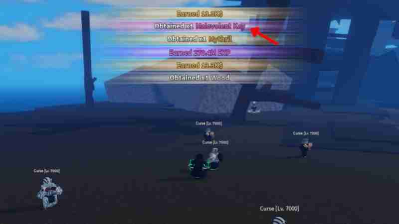 Как получить Злобный ключ в игре Sailor Piece Cursed Enemy