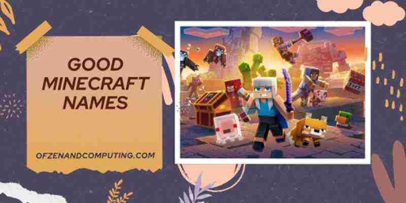 Fun Mod Minecraft Names 5900+ Cool Minecraft Names Ideas (2025) Good, Best, Funny
