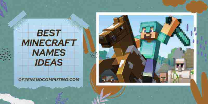 5900+ Cool Minecraft Names Ideas (2025) Good, Best, Funny