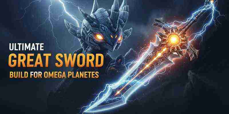 Лучший билд для большого меча для Omega Planetes (Руководство 2025 года)