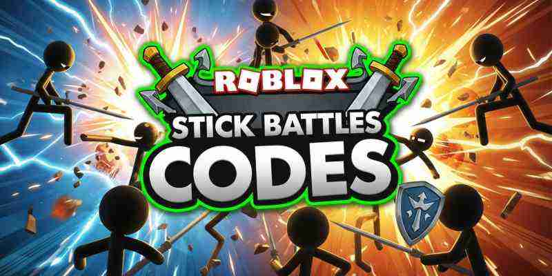 Коды Roblox Stick Battles (ноябрь 2025 г.) 15+ новых активных кодов
